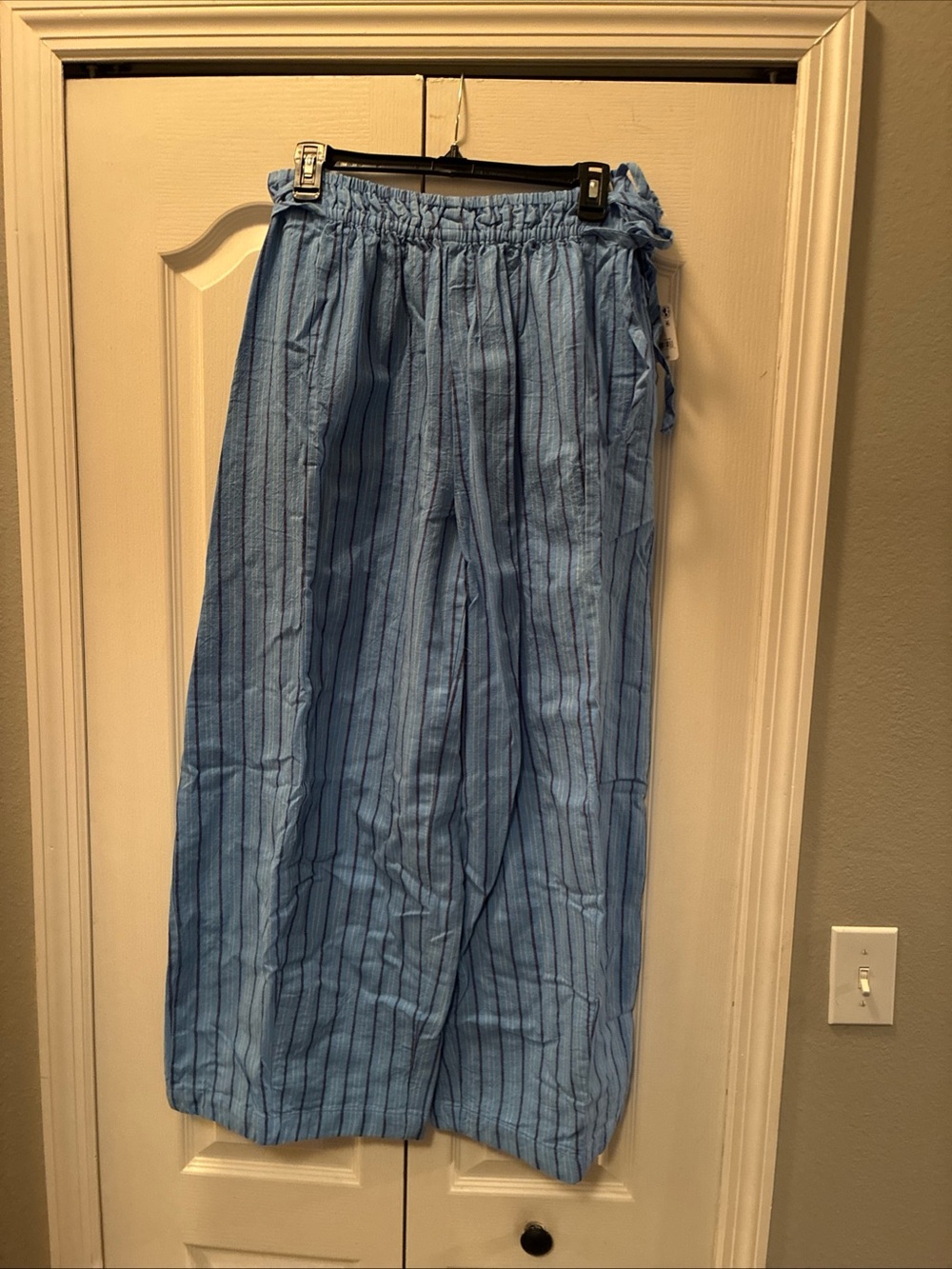 Free people ladies sun dazed striped pants size large